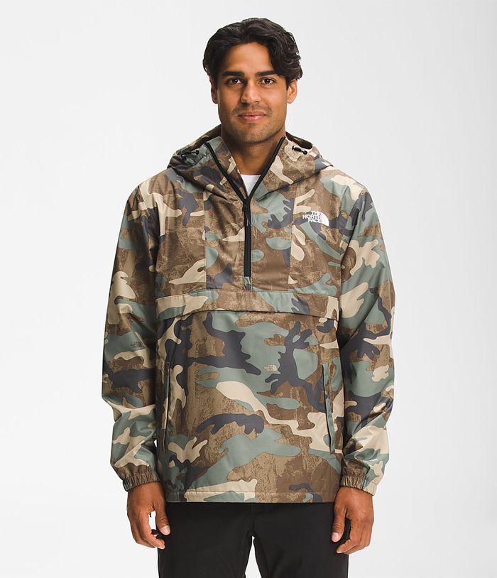 Chubasquero The North Face Hombre Camuflaje Printed Antora Anorak 95340SUJB